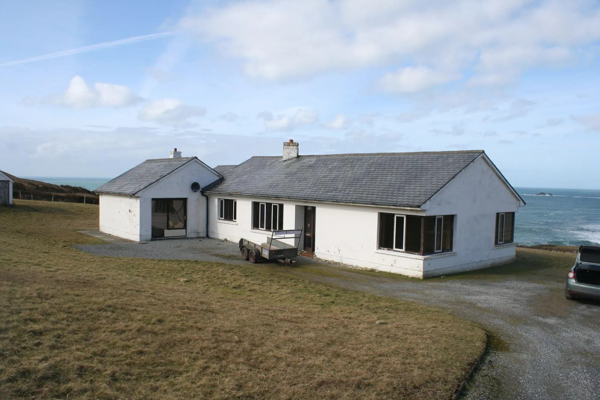 Seaside bungalow before the rebuild