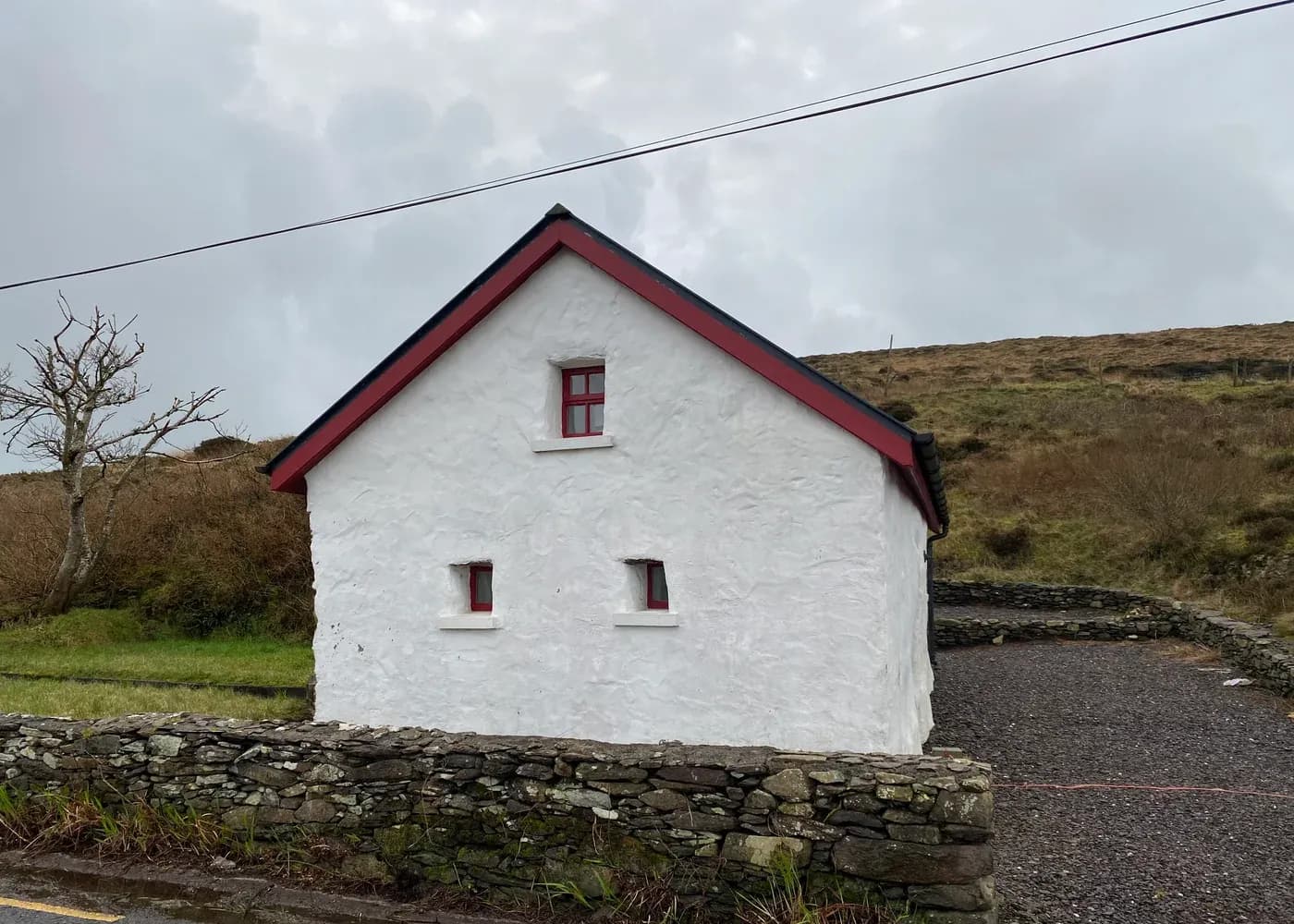 Rural house before renovation